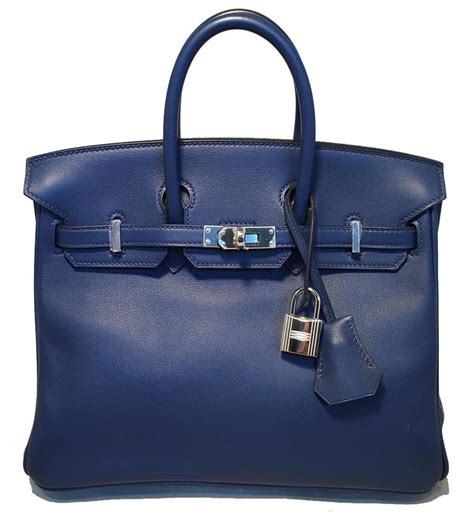 blue hermes bag|hermes bag navy blue.